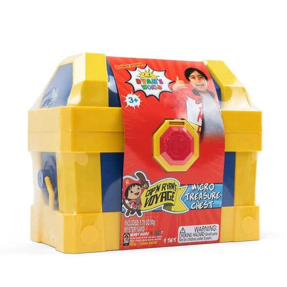 Open Box - Ryan's World -  Micro Chest 4 Figures Vehi Yellow - Picture 6 of 6